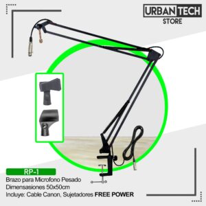 Brazo Plegable Pesado Free Power RP-1