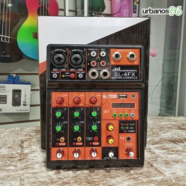 Mixer 4 Canales C/Interfaz Rodson SL-4FX - Imagen 2