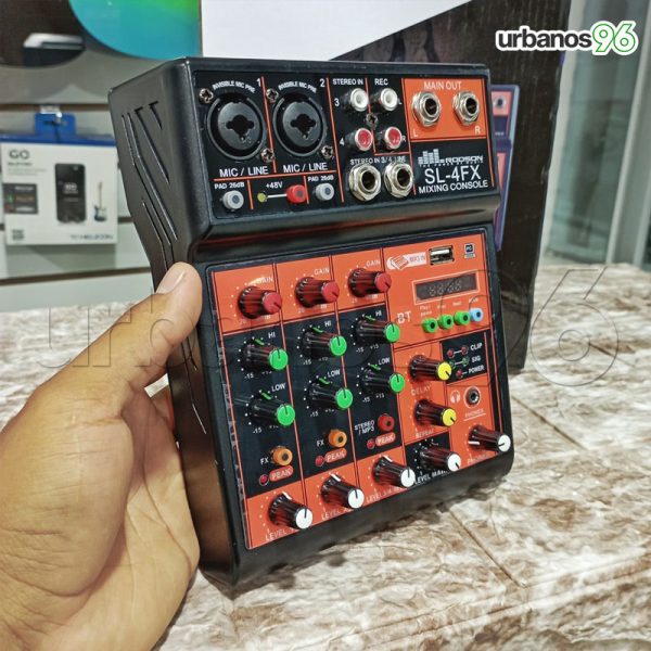 Mixer 4 Canales C/Interfaz Rodson SL-4FX - Imagen 4