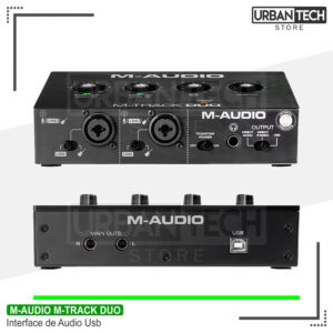 Interface de Audio M-Audio M-Track Duo Usb 2 Canales