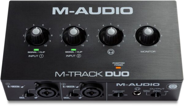 Interface de Audio M-Audio M-Track Duo Usb 2 Canales - Imagen 2