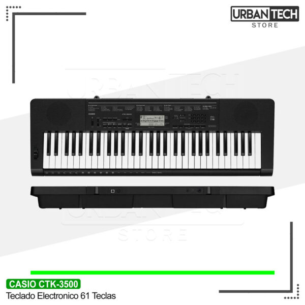 Teclado Electronico 61 Teclas Sensibles Casio Ctk-3500