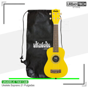Ukelele Soprano 21 Pulgadas Ukadelic By Kala Taxi Cab