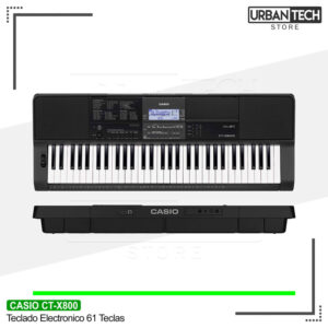 Teclado Electronico 61 Teclas Sensibles Casio CT-X800 + Midi
