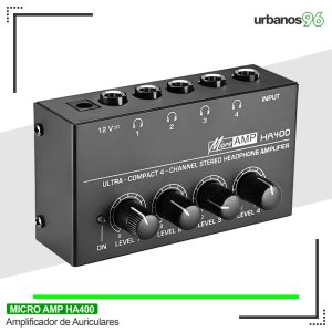 Amplificador de Auriculares Micro AMP HA400