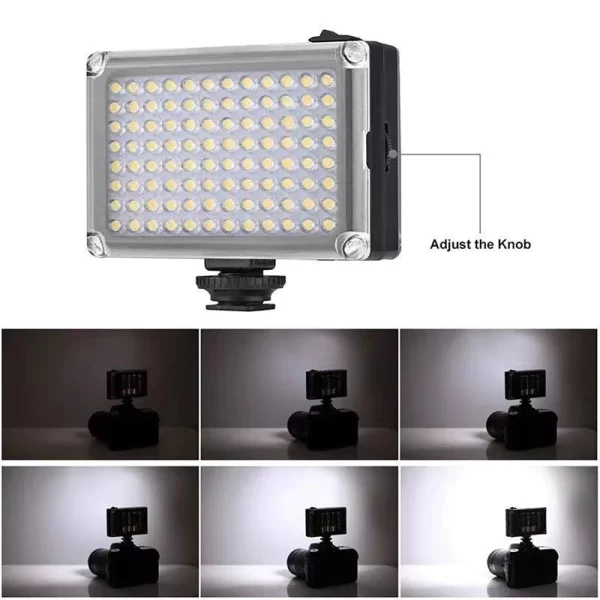 Reflector Led Recargable Para Cámara Ulanzi FT-96 - Imagen 3