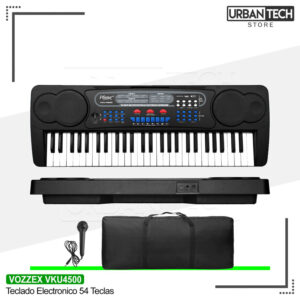Teclado Electronico 54 Teclas Vozzex Vku-4500