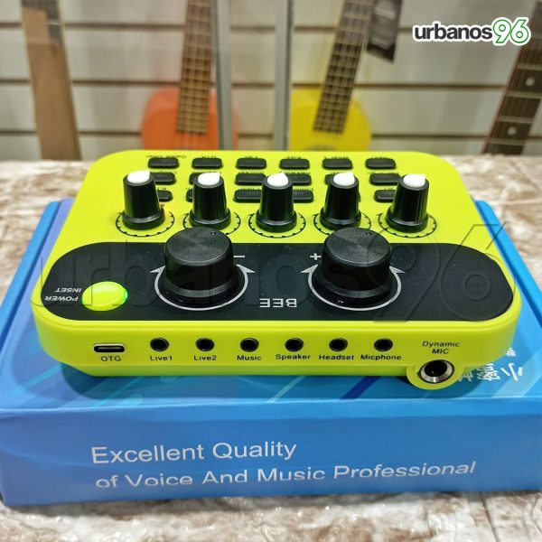 Tarjeta de Sonido en Vivo V8C GR Recargable - Imagen 3