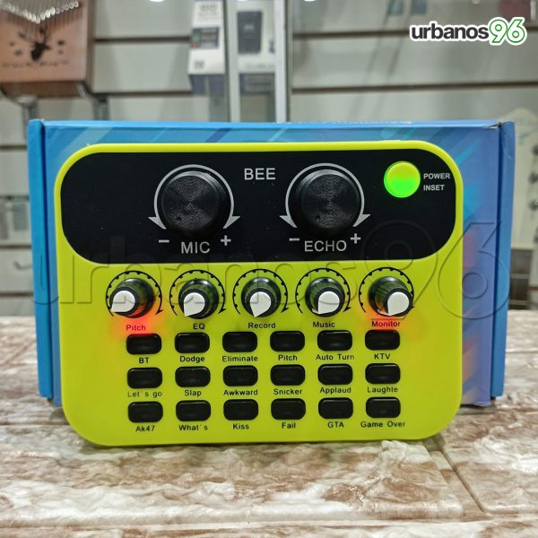 Tarjeta de Sonido en Vivo V8C GR Recargable - Imagen 5