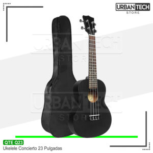 Ukelele Concierto 23 Pulgadas Qte Q-23 Bk