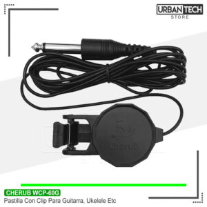 Pastilla con Clip Para Guitarra, Ukelele Wcp-60G Cherub / Musedo