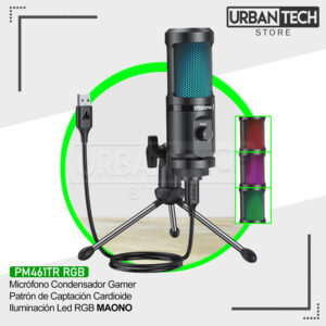 Micrófono Condensador Gamer Usb Maono PM461TR RGB