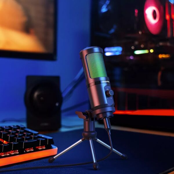 Micrófono Condensador Gamer Usb Maono PM461TR RGB - Imagen 3
