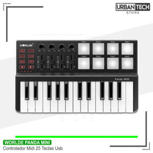 Controlador Midi Worlde Panda Mini