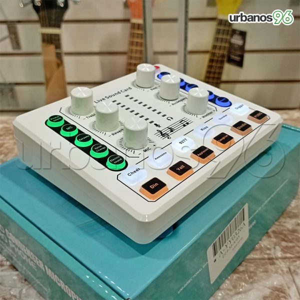 Tarjeta de Sonido en Vivo M8 Recargable - Imagen 2