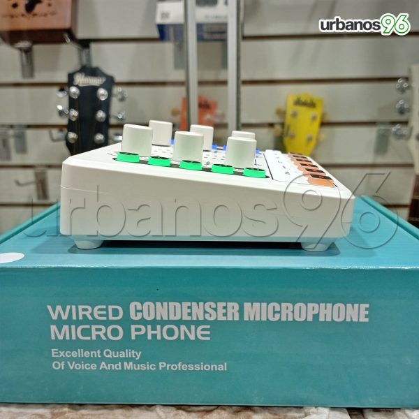 Tarjeta de Sonido en Vivo M8 Recargable - Imagen 4