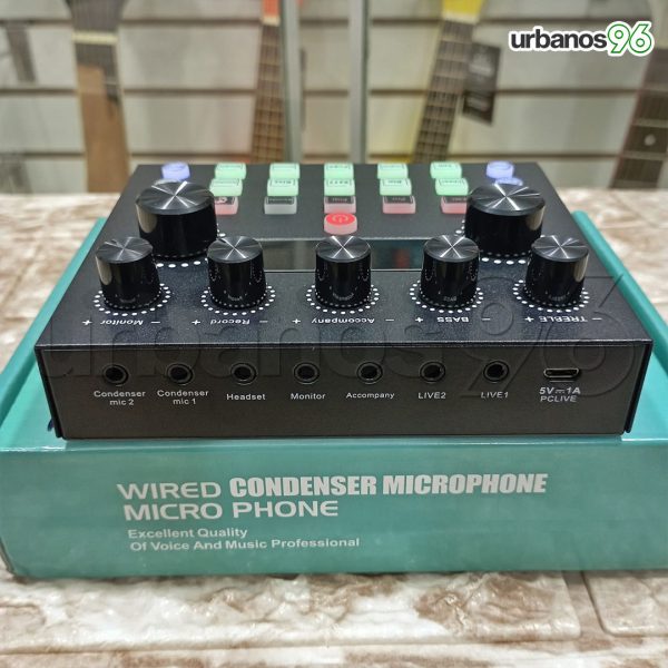 Tarjeta de Sonido en Vivo V8S-II Recargable - Imagen 3