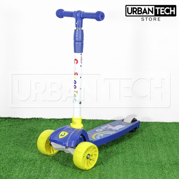 Scooter Plegable Con Luces Led Baby Style Ut-022 Bl - Imagen 2