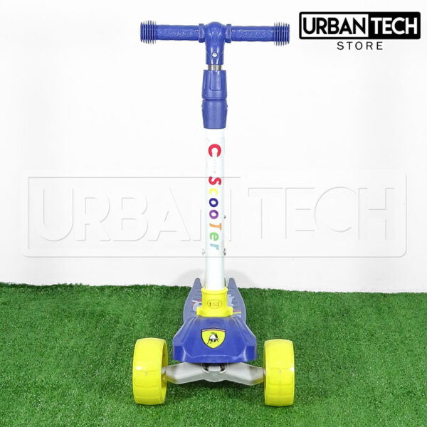Scooter Plegable Con Luces Led Baby Style Ut-022 Bl - Imagen 3
