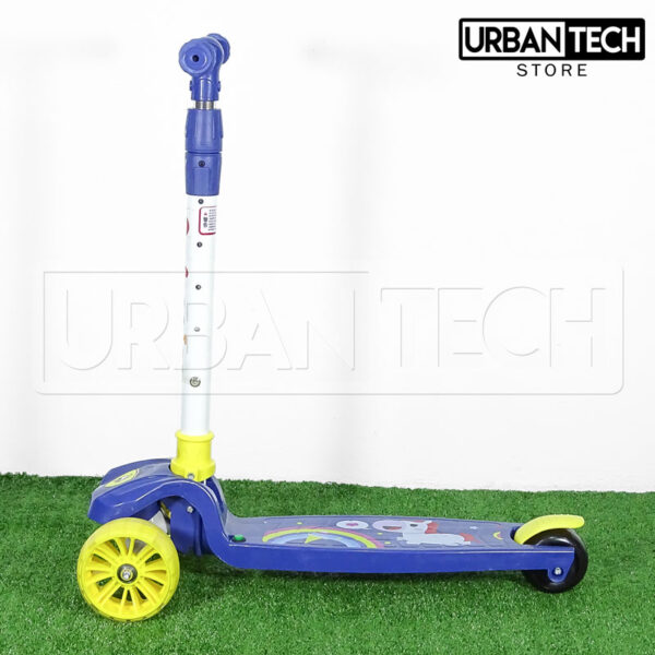 Scooter Plegable Con Luces Led Baby Style Ut-022 Bl - Imagen 6