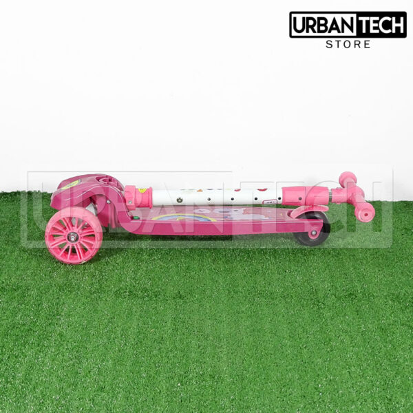 Scooter Plegable Con Luces Led Baby Style Ut-022 Pnk - Imagen 5