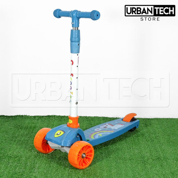 Scooter Plegable Con Luces Led Baby Style Ut-022 TR - Imagen 2