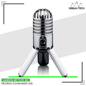 Micrófono Condensador Usb Samson Meteor Mic