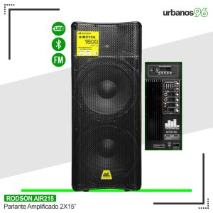 Parlante Activo 2X15" Rodson Air215 1500w