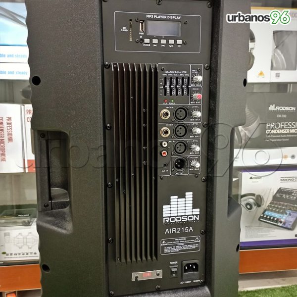 Parlante Activo 2X15" Rodson Air215 1500w - Imagen 4