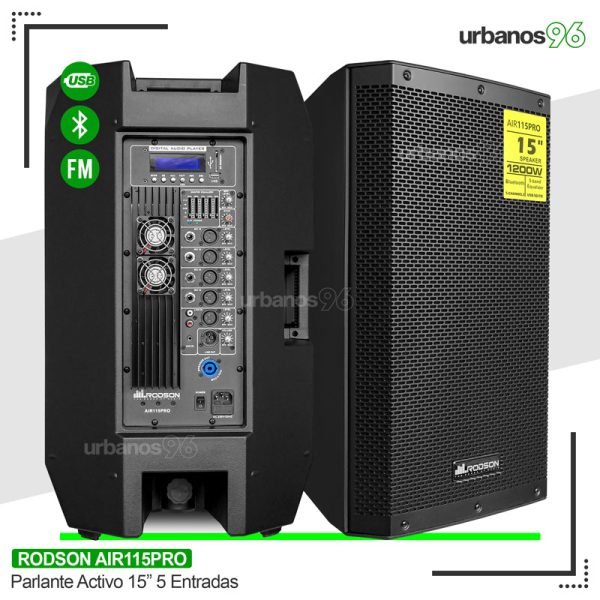 Parlante Activo 15" Rodson Air115Pro