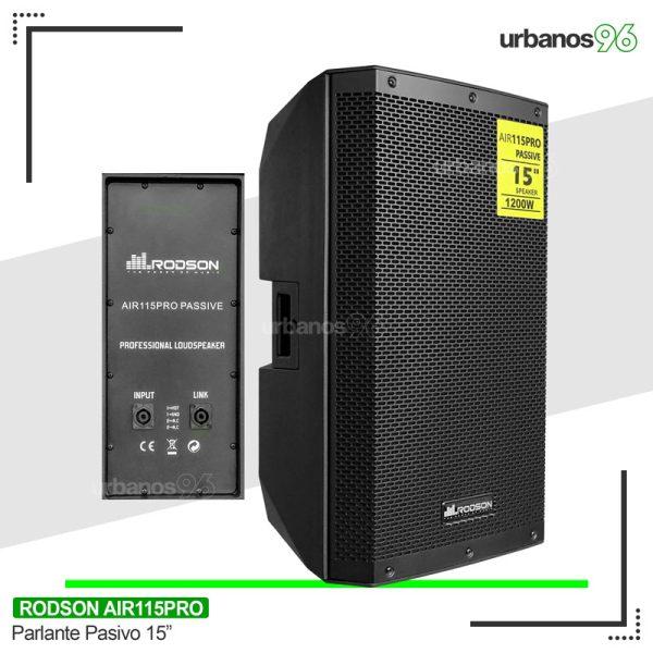 Parlante Pasivo 15″ Rodson Air115Pro