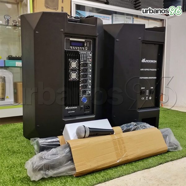 Pack Parlantes Activo y Pasivo 15″ Rodson Air115Pro - Imagen 2